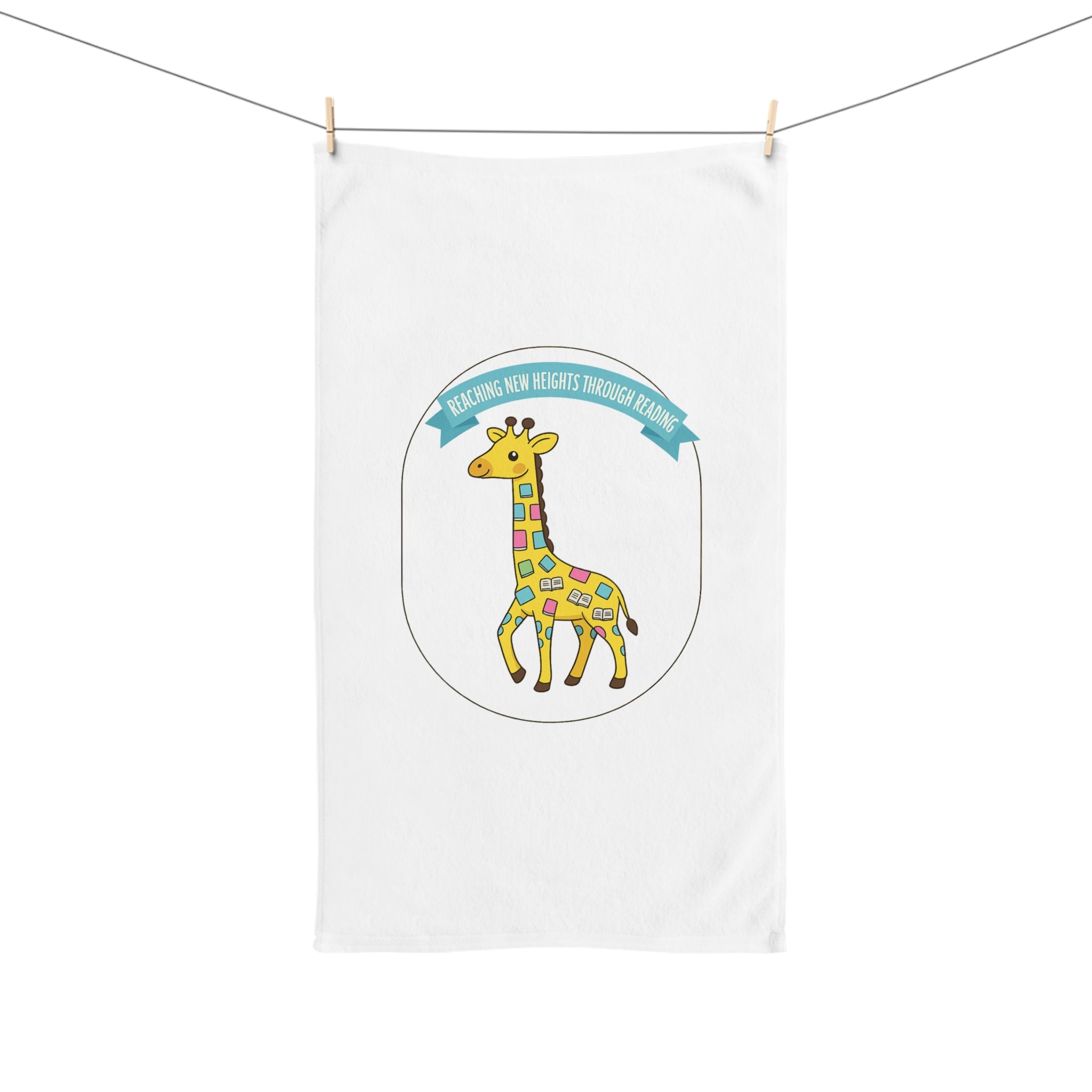 Cute Giraffe Hand Towel – Fun Kids’ Decor & Baby Shower Gift