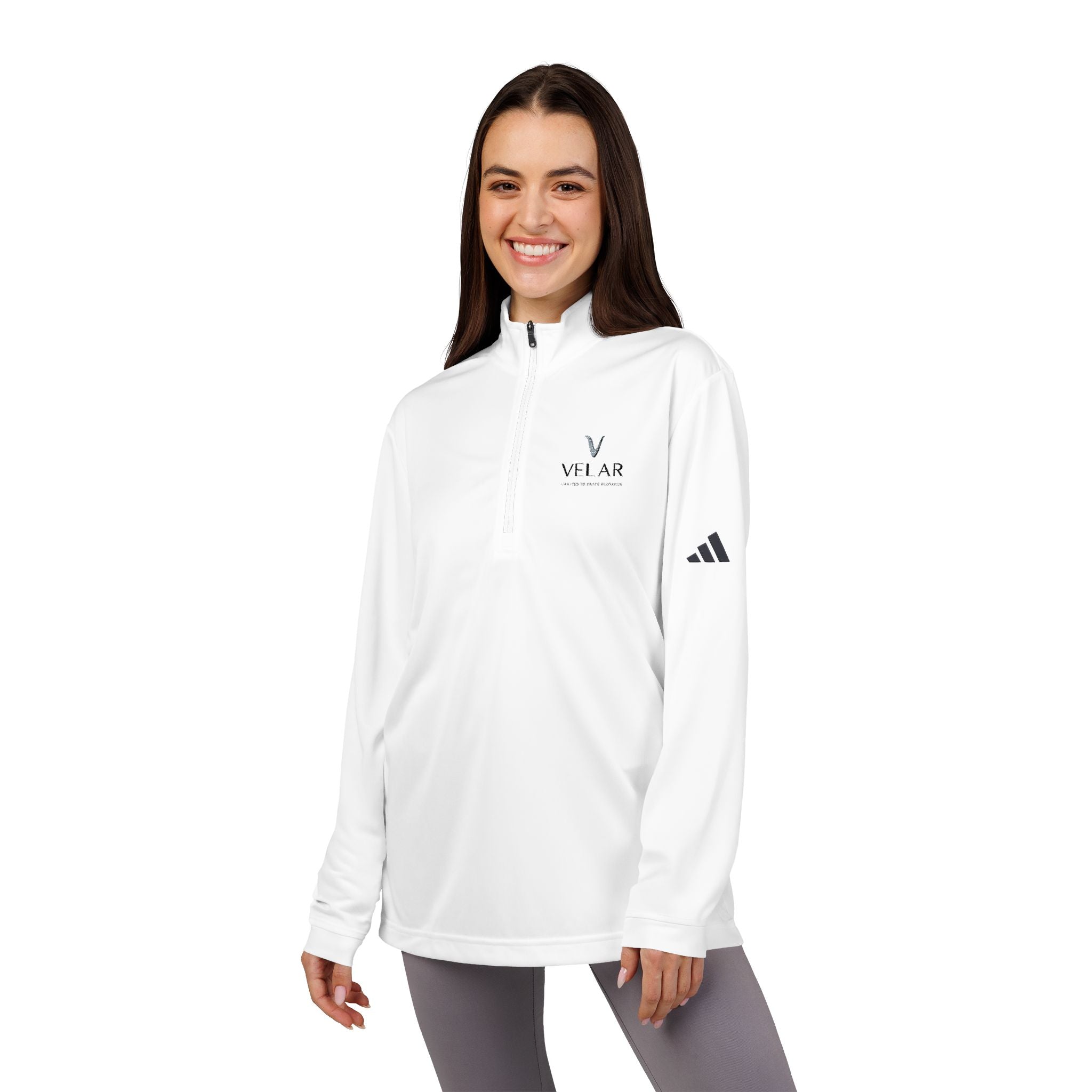 VELAR Quarter-Zip Pullover | Embroidered Activewear for Athletes