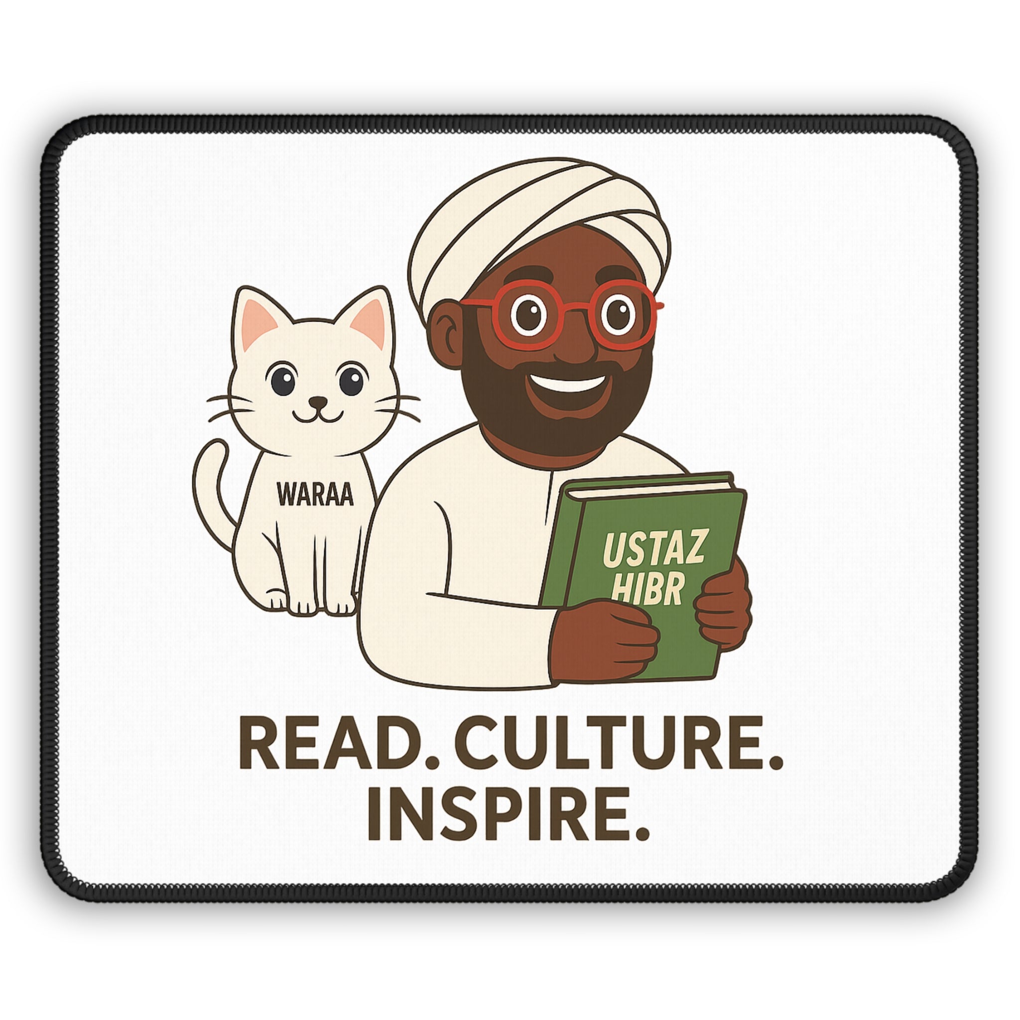 Gaming Mouse Pad – Inspiring Whimsical Design, Gift for Gamers, Students & Book Lovers | The White Story"