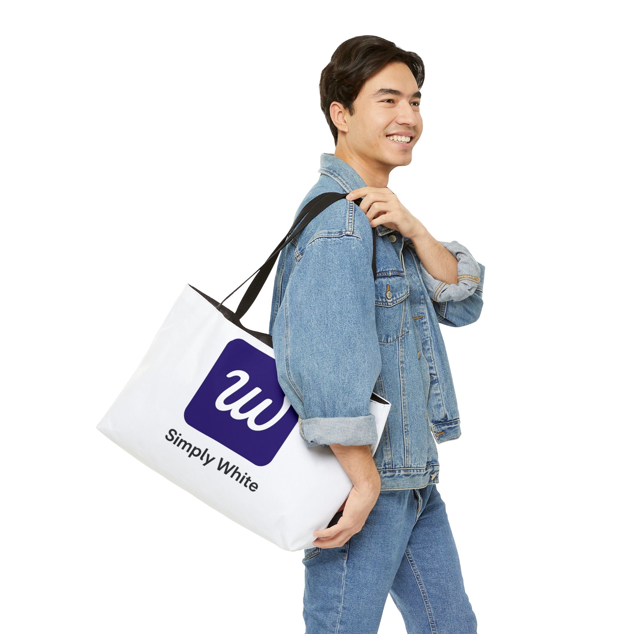 Canvas Weekender Tote Bag – Stylish Travel, Beach, Overnight & Gym Bag