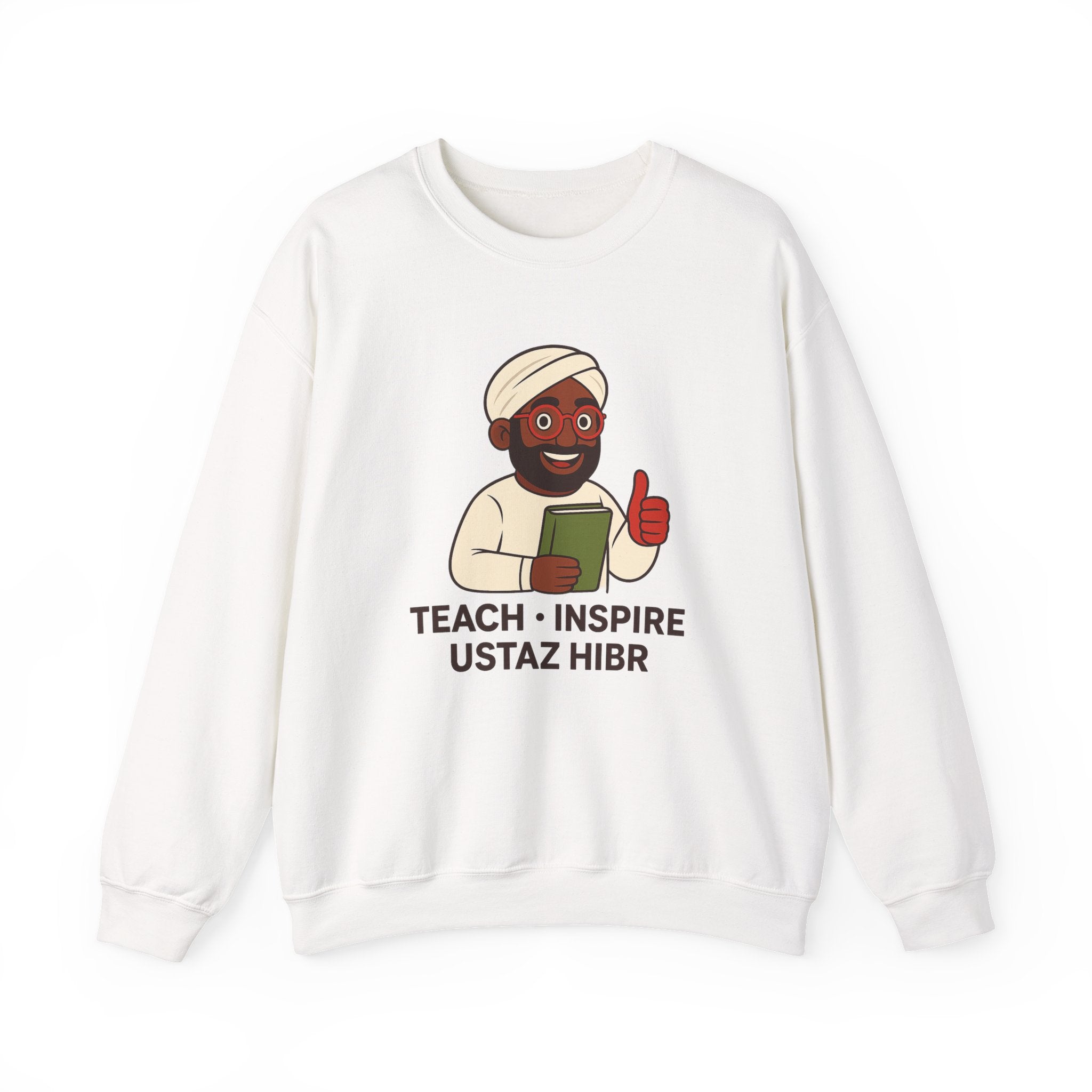 Inspiring Teacher Crewneck Sweatshirt - Cozy Gift for Educators, Motivation, Teaching Fashion, Inspirational Apparel, Back to School