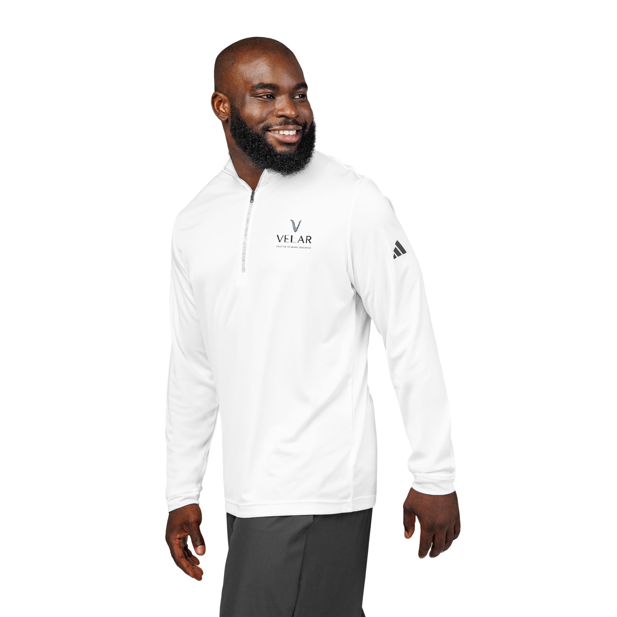 VELAR Quarter-Zip Pullover | Embroidered Activewear for Athletes